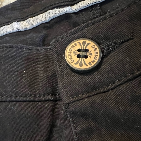 Plaid & Plain Men's Stretch Dress Pants Slim Fit Skinny 34W x 32L Black NEW 34 - Picture 11 of 11